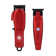 Load image into Gallery viewer, StyleCraft Rebel Clipper and Trimmer Combo Red