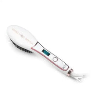 Load image into Gallery viewer, IONIC STRAIGHTENING HOT BRUSH WITH COOL TIPS AND LED DISPLAY