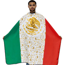 Load image into Gallery viewer, King Midas Mexico Flag Cutting Cape