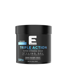 Load image into Gallery viewer, Elegance Triple Action Super Strong Hold Hair Gel