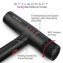 Load image into Gallery viewer, Stylecraft Cosmic Professional Hair Dryer