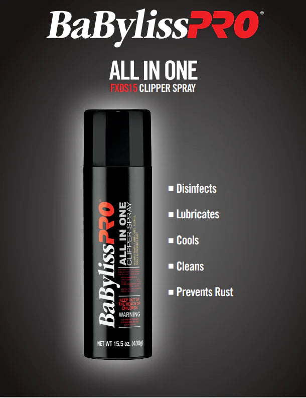 Babyliss Pro All in One Clipper Disinfectant Spray
