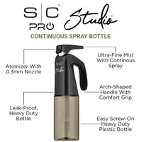 Load image into Gallery viewer, StyleCraft Studio 6.8 oz Continuous Spray Bottle
