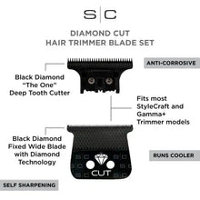 Load image into Gallery viewer, StyleCraft Black Diamond Carbon Trimmer Blade
