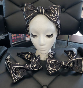 Fashion Bow C Black Headbands