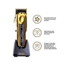 Load image into Gallery viewer, Wahl 5 Star Cordless Gold Magic Clip Clipper
