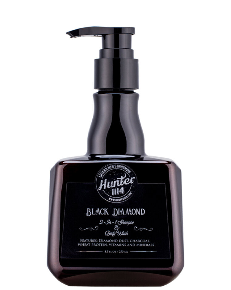 Hunter 1114 2 in 1 Black Diamond Shampoo and Body Wash