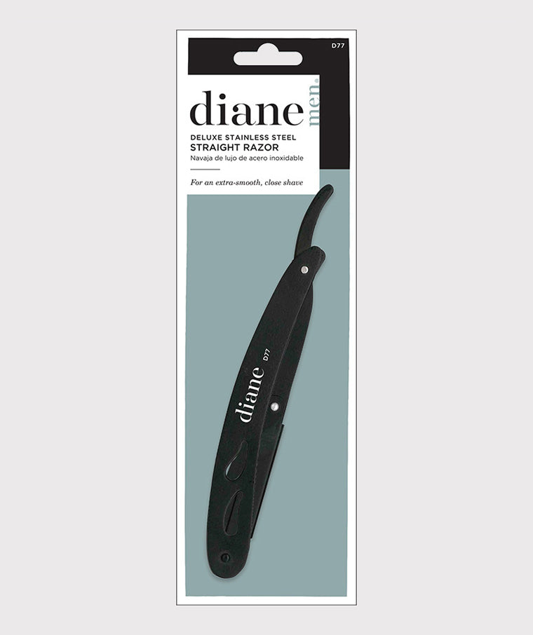Diane deluxe stainless steel straight razor