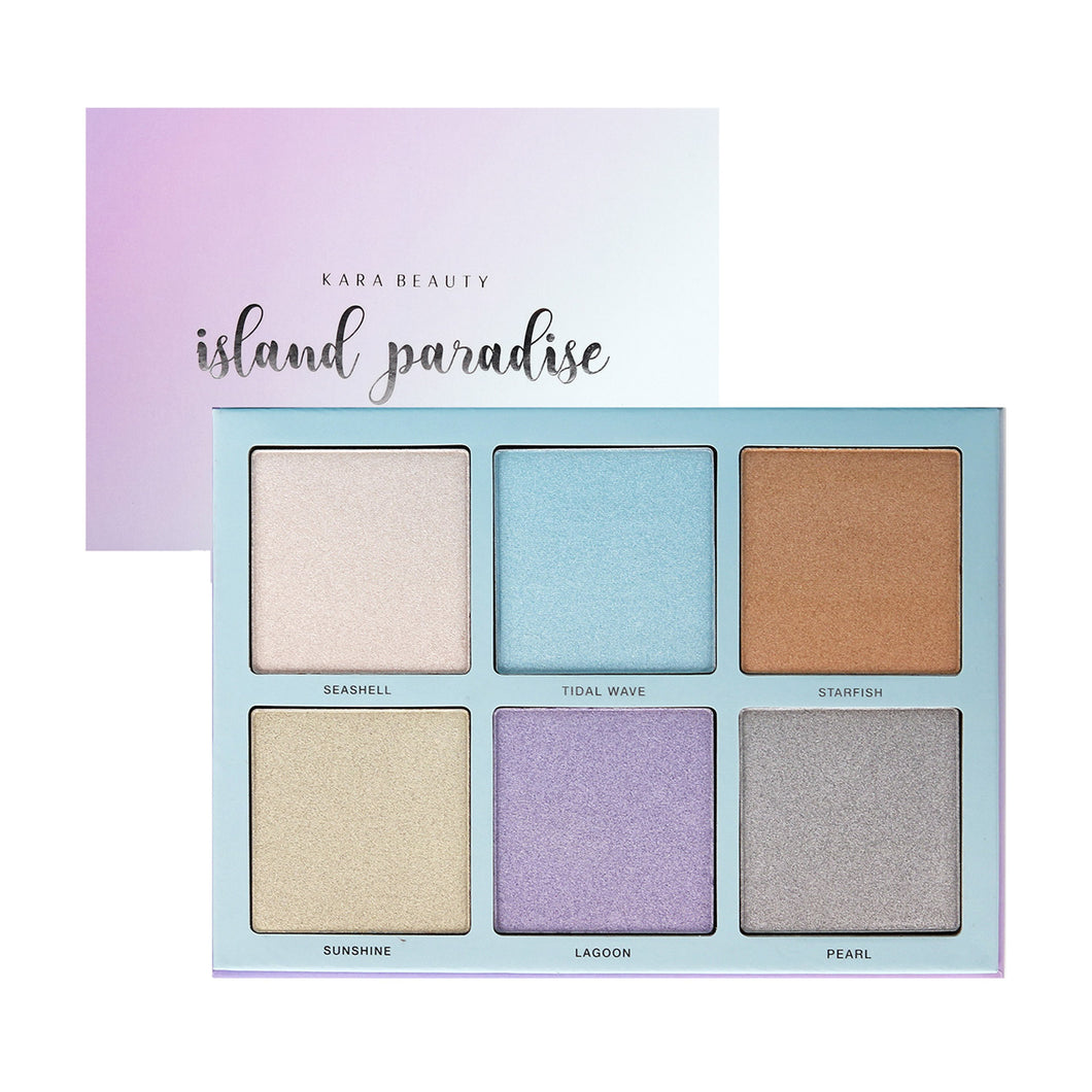 Kara Beauty Island Paradise Highlighter Palette
