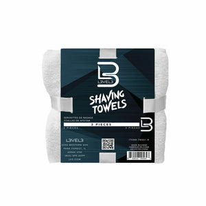 Level 3 White Facial Towels 3 pack